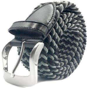 [SADO] 고무 메쉬 벨트 골프 일본제 핸드메이드 프리 사이즈 골프 벨트 스포츠 (블랙)