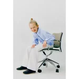 ZARA 쉬플리 밑단 셔츠 - 블루 {WLM}