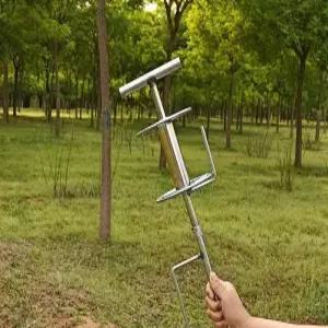 농약 약줄 가이드 말뚝 호스릴 회전판 거치대 돌돌이 농사용 플라스틱 줄감기 수집 방지기