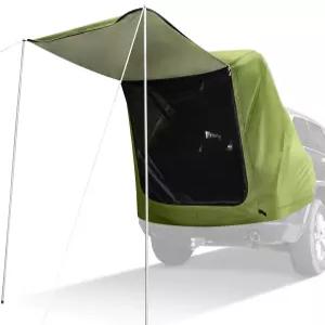 차양 WOLFWILL SUV 테일게이트 텐트 - 캠핑용 방수 야외 여행용 카 해치백 트럭 지붕 캐노피 선쉐이드