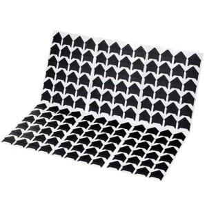 144PCS 사진 코너, 셀프 접착식 블랙 애시드 프리 장착 DIY 스크랩북, 앨범, 액자, 메모리북 및 저널용 스크랩북 코너