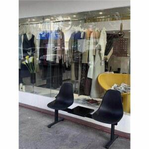 대기의자 2인 테이블 의자 매장 2인용 중앙 라운지 음식점 원목 2인용 테이블