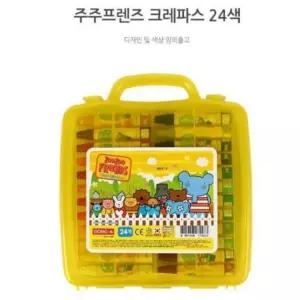 best 주주프렌즈 크레파스 24색 신학기 새학기 단체선물
