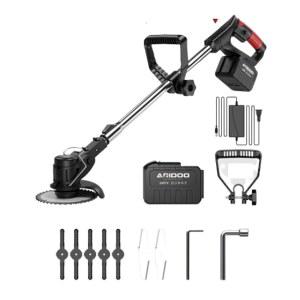 산업용 잔디깎이 보행식 원큐툴 제초기 수확 충전 전기 기계 잔디깍는 충전식 자동 예취기