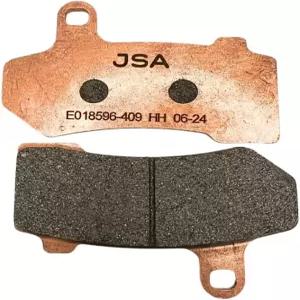 JSA 409 HH 오토바이 브레이크 패드 u2013 프리미엄 파워스포츠 할리 데이비슨 모델에 적합 글라이드 로드
