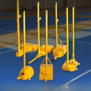 배드민턴 네트 지지대 족구 기둥 정식규격 홈 스탠드