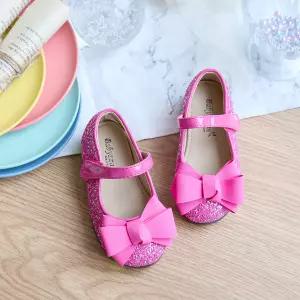 베이비잼 여아용 샌디리본(LED) 플랫 핫핑크 - 10009 {WLM}