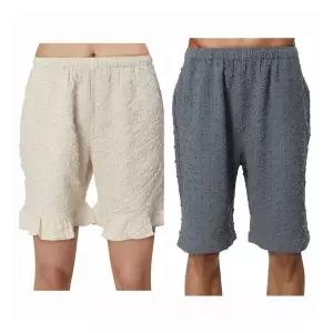 [바바라(언더웨어)]플로킹원단 남여 5부 커플세트 AWP4600PAMP4600P 555398