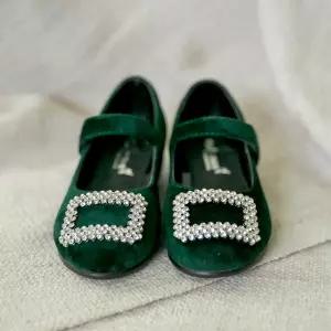 베이비잼 여아용 로저힐플랫 그린 - 10008 {WLM}