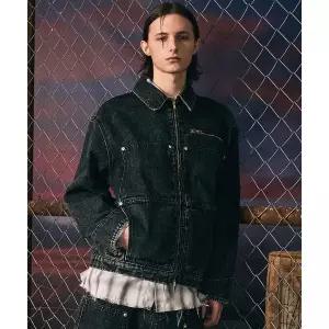 매장정품어널러코드 ANOLORCODE 센서블 워크 데님자켓 (흑청)ANSS13104980