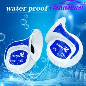 에어혼 화물차 크락션 12V 115dB 매직 혼 자동차 스피커 18가지 음성 디지털 전자 사이렌 큰 소리 에어 스