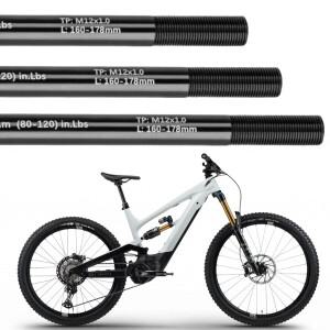 자전거 트레일러 쓰루 액슬 어댑터 160-178MM P1.0 프론트 포크 히치