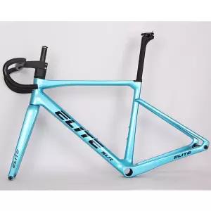 자전거프레임 엘리트-풀 히든 자전거 프레임 내부 배선 카본 로드 T47-86.5 쓰루 액슬 포크 시트포스트 사