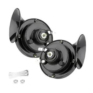 에어혼 화물차 크락션 바이크 오토바이 자동차 트럭 SUV 보트용 방수 에어 12V 기차 48W 자동 달팽이