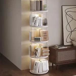 아크릴 회전책장 수납장