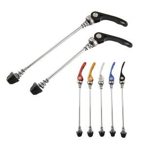 자전거 퀵릴리즈 꼬치 레버 고속 닫힘 드로우 앞차축 뒷바퀴 클램프 허브 알루미늄 합금 샤프트 마운트