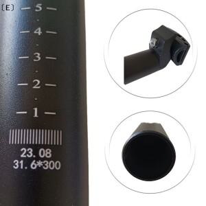 E 자전거 시트 튜브 포스트 산악용 접이식 자전거 연장 로드 알루미늄 합금 바이크 액세서리