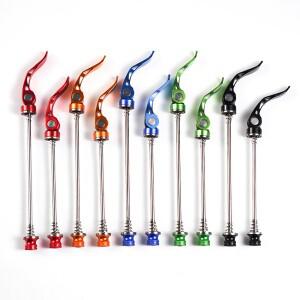 CNC 퀵 릴리스 꼬치 QR 레버 MTB도로 자전거용 강스틸 차축 및 알루미늄 합금 핸들 바퀴 허브 액세서리