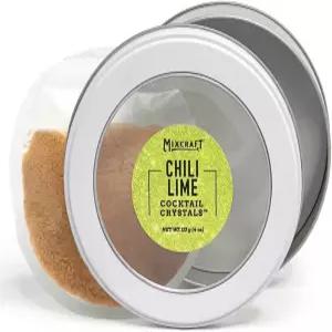 믹스크래프트 칵테일 크리스탈 바 글래스 리밍 소금 스위트 음료용 림 믹스 칠리 라임 4온스