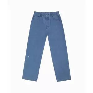 (국내매장정품) 컨버스 CONVERSE 워시드 루즈 핏 배기 데님 팬츠 블루 MCH643-UHA 234973