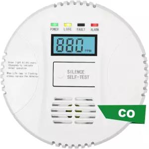 일산화탄소 감지기 AA 배터리로 구동되는 VzmcovCO 모니터(포함되지 않음) LCD 디지털 디스플레이 홈