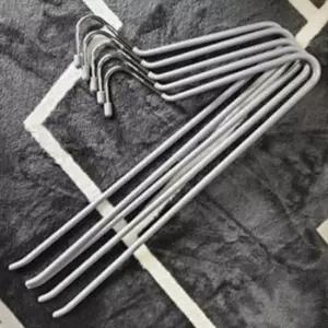 [생활] 그레이 바지걸이 논슬립 코팅 바지옷걸이 바지 정리용 거치대