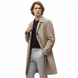 지오지아 클래식 오버핏 싱글 트렌치코트 AEC1CG1102 1256687