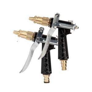 세차용 구리 물총 정원 관개 물 분무기 파이프 튜브 노즐 살수 도구