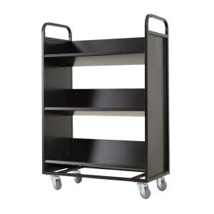 북카트 철제 도서관 북 북트럭 무소음 2단 이동식 3단 북트레이