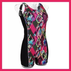 고급 브랜드 수영복 예쁜수영복 핑크플라워 날씬패턴 아쿠아로빅복 1부수영복 원단최고 편한핏