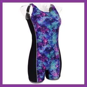 고급 브랜드 수영복 예쁜수영복 퍼플유니버스 날씬패턴 아쿠아로빅복 1부수영복 원단최고