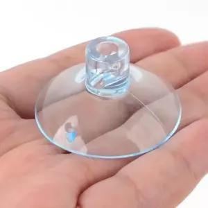 [생활] 흡착고무 흡판 흡착판 큐방 40mm 250개입 투명 부착 벽면 고정