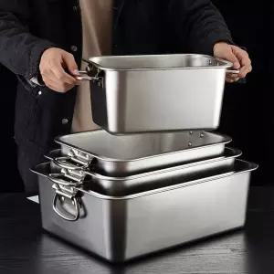 스텐 사각 손잡이 채망