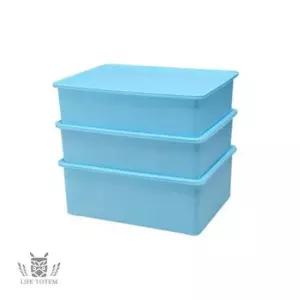 [생활] 세탁 블루 3종세트 속옷정리함 수납 서랍 정리 빨래