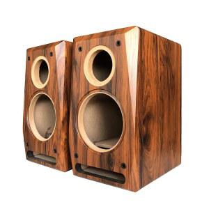 3홀 목재 스피커 통울림 음향 인치 DIY 고음 산자두 개조 4인치 라디오 모형