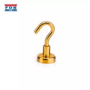 포비 칼라 고리자석 후크 네오디움 대형 금색 벌크형