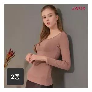 WOX 앤왁스 브라탑 배쏙티 웜히트 긴팔형 3종 여성 보정속옷 738714