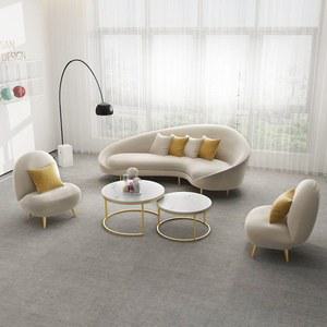 소파 신혼 거실 편한쇼파 스웨이드 미용실 푹 북유럽