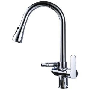 싱크대 식기세척기 연결 수전 세탁기 통동 얼굴 증정 유니온 Higie 코브라