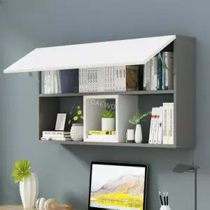 벽걸이 책장 캐비닛 벽선반 거실 진열대 수납 책꽂이
