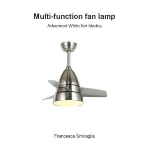 아이방실링팬 소형 천장형 가정용 26인치 led 6단 방 화이트 리모컨