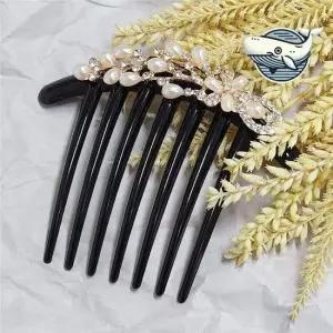 우아한 올림머리 장식핀 헤어핀 나뭇가지 머리 꽂이 뒤꽂이 머리장식 헤어장식 올림머리 비녀