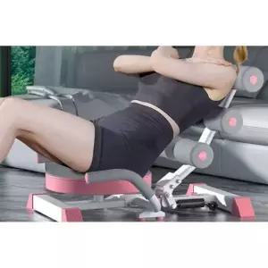 윗몸일으키기 보조기구 등받이 코어 기구 근력 홈트