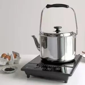 [무료배송] 대용량 들통주전자 7L IH 3중바닥 올스텐 물주전자