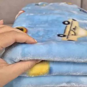 자동차 패턴 극세사 털담요 무릎담요 100X130cm 두툼한 겨울 담요