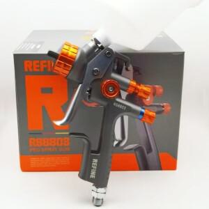 LVMP Pro 스테인레스 스틸 깍지 공기 스프레이건 자동차 페인트 수성 바니시 분무기용 RS8803 1.3mm