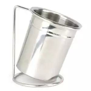 현이몰 스텐통 스텐 소스통 뼈통 빨대통 스푼통 비엠피 1.5호 스텐용기 스텐수저통 원형스텐통 스텐뼈통