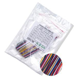 브레드 보드 점퍼 와이어 케이블 키트 주석 도금 PCB 솔더 유연한 PVC 전자 5cm 10cm 6 가지 색상 130 개