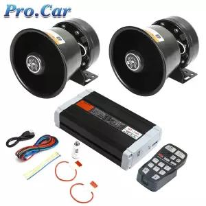 에어혼 화물차 크락션 차량 경보 무선 스피커 MP3 블루투스 홍보용 자동차 12V 400W 사이렌 앰뷸런스