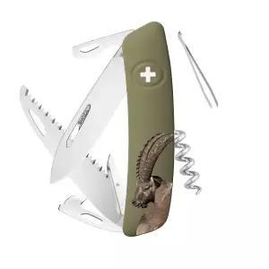 [하프클럽/스위자]Custom Collection - D05 Ibex(아이벡스)_olive(12가지 기능) 멀티툴 다용도칼